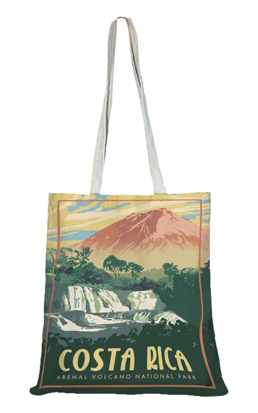 Cotton Canvas Tote Bag with Dye Sublimation
