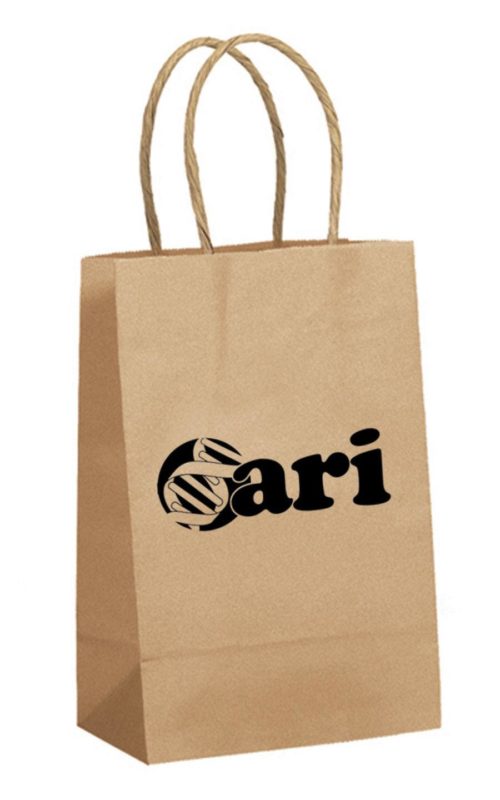 Natural Kraft Paper Shopping Bag