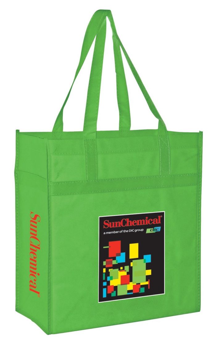 Endurachrome™ Non Woven Market Tote with Reinforced Band