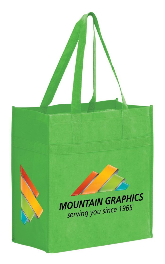 Endurachrome™ Non Woven Market Tote with Reinforced Band