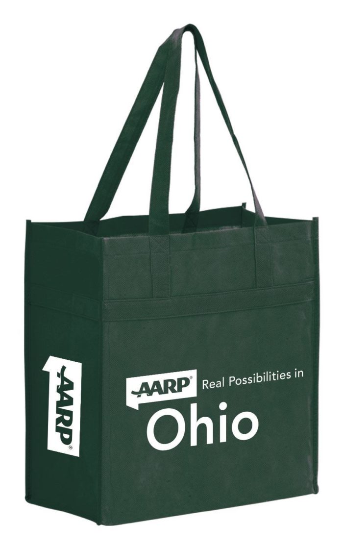 Non Woven Market Tote with Reinforced Band