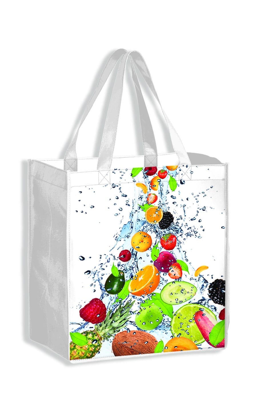 Imprinted Eco-Friendly Non Woven Tote Bags (13.5 x 14.5)