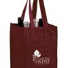 reusable 4 bottle wine tote